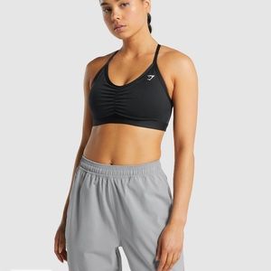 Gymshark ruched sports bra